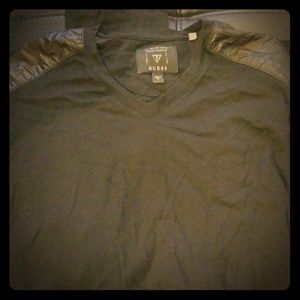 Vintage V neck Guess long sleeve